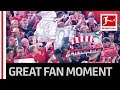 Emotional Fan Choreography - Union Berlin's Touching Tribute To Deceased Fans