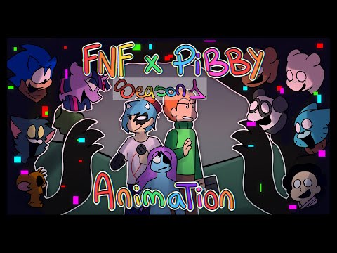 FNF X PIBBY (ALL PARTS S1) ~Friday Night Funkin~ [ANIMATION]
