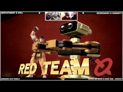 WBB #68 | Deployment & GwJ vs RedeemerZ & SSBMatt - Winners Qtr Finals - Smash 4 Doubles