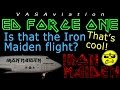 FUNNY ATC Iron Maiden ED FORCE ONE Arriving At New York Kennedy