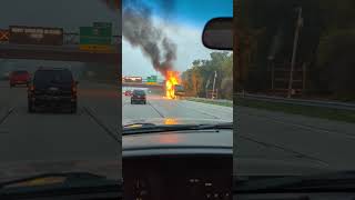 Garbage Truck Fire, Madison WI 6-29-2023