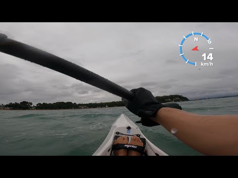 First ride in the Epic surfski V10L