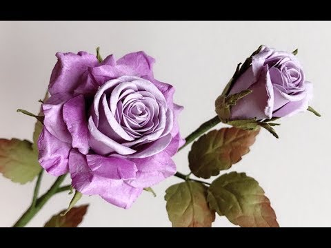 ABC TV | How To Make Rose Paper Flower With Shape Punch #3 - Craft Tutorial