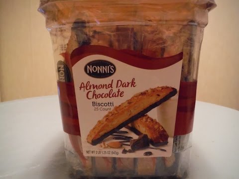 Entire container of biscotti challenge w/ no liquids! (25 ct.)
