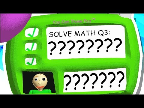 ANSWER TO BALDI'S 3rd QUESTION!!! (Baldi's Basics Mod) Video