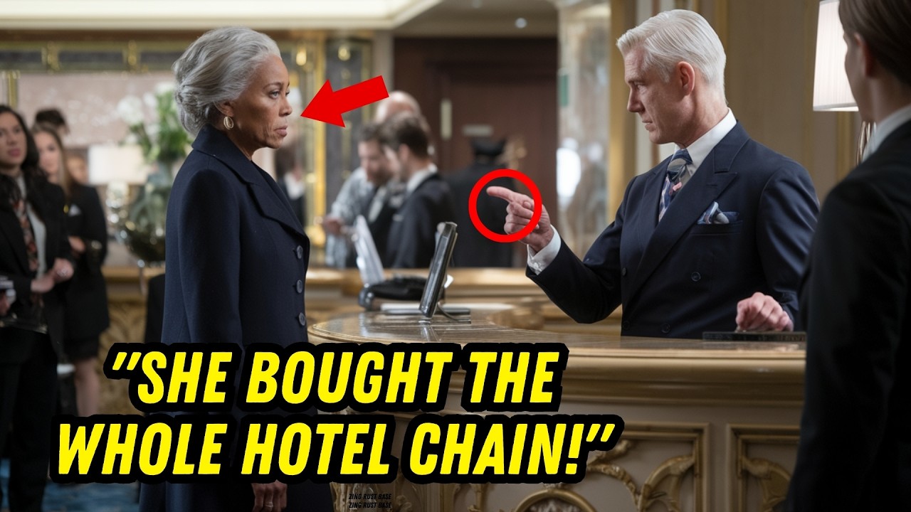 Elderly Black Woman Ridiculed by Concierge, Then Buys the Hotel Chain and Fires Him