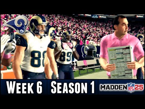 Madden 25 Rams Connected Franchise - Week 6 @ Texans - Season 1