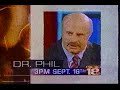 Dr Phil Premiere Commercial 2002
