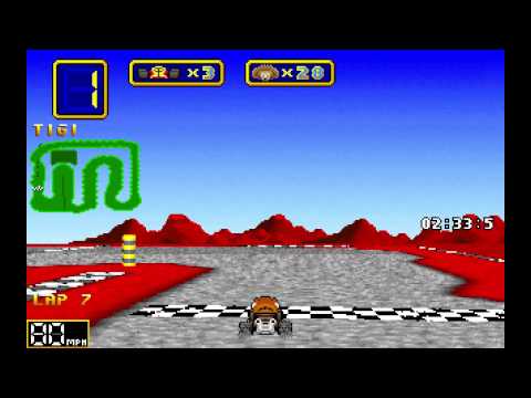Wacky Wheels - Regular Races - Gold Cup (1994) [MS-DOS]