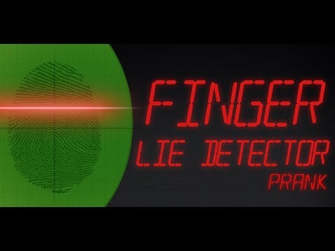 Finger Lie Detector prank Video