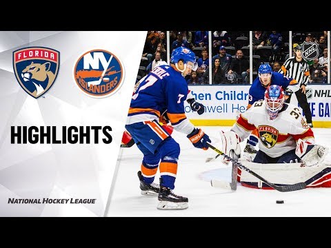 NHL Highlights | Panthers @ Islanders 10/12/19