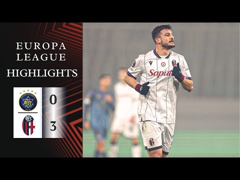 Maccabi Tel Aviv-Bologna  | 0-3 |Highlights | Europa League 2025-26 | bologna maccabi tel aviv