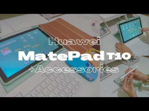 🧸Unboxing Huawei Matepad T10 + Accessories | budget tablet for online learning | Hey An;