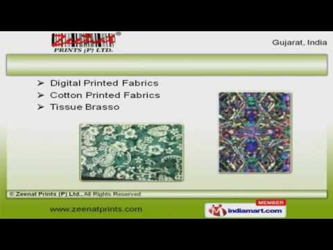 Printed Fabrics by Zeenat Prints (P) Ltd., Surat
