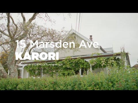 15 Marsden Avenue, Karori - Wellington (Steve Fejos & Jasmine Cox)