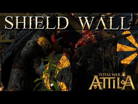 Shield Wall vs High Charge Infantry - Total War Attila Age of Charlemagne Mechanics