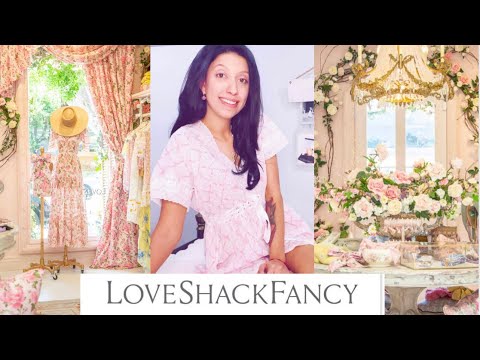 Pink and girly love shack fancy clothing try on haul !