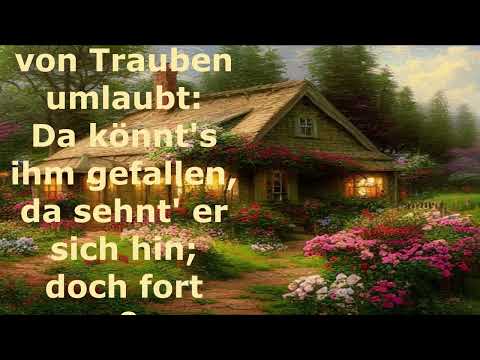 Ein Sträußchen am Hute