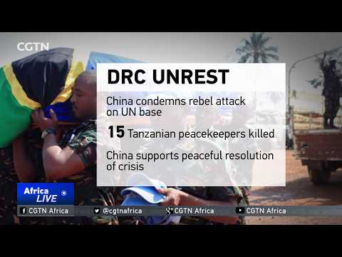 China condemns deadly attack on UN peacekeepers in DRC