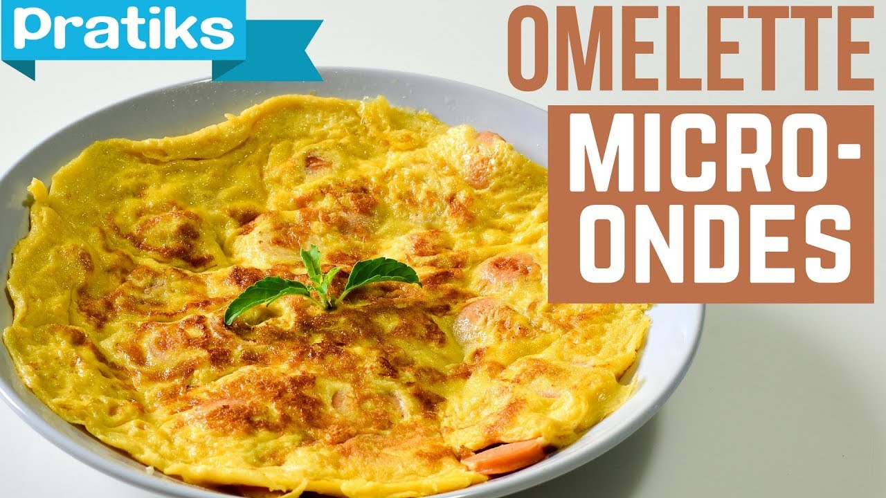 Faire une omelette au micro-ondes - Gaël gagne du temps
