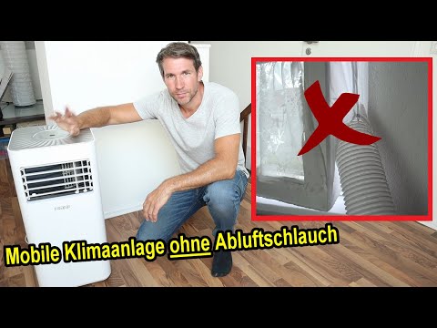 Mobile Klimaanlage ohne Abluftschlauch - Funktionsweise, Test / Unterschied Klimaanlage & Luftkühler