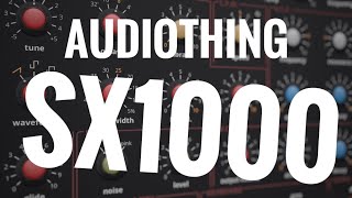 Video thumbnail for Audiothing SX1000 Synth Walkthrough & Demo (Desktop / iPad / iPhone) (Jen Sx1000 Plugin) by Gavinski’s Tutorials