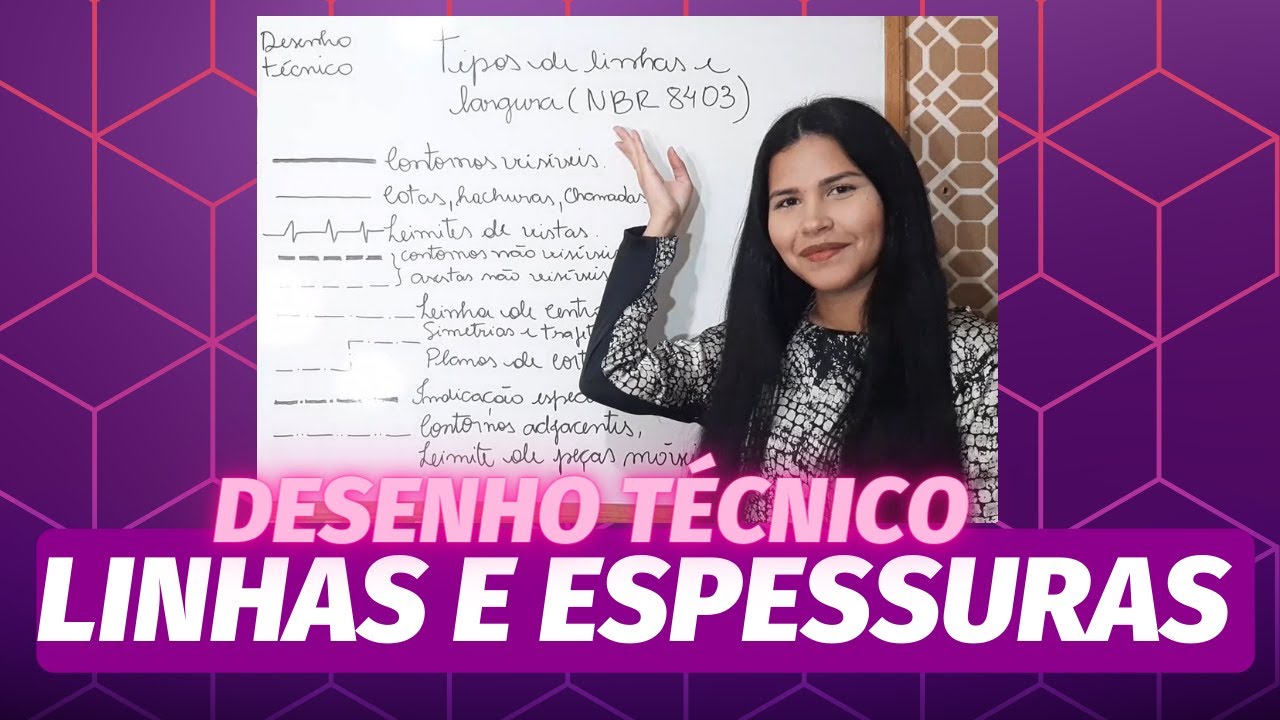 LINHAS E ESPESSURAS PARA DESENHO TÉCNICO (ARQUITETURA E ENGENHARIAS)