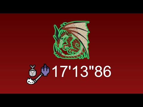 MHW:I Full energy Safi'jiiva Insect Glaive solo 17'13"86 [Post-Nerf Safi]