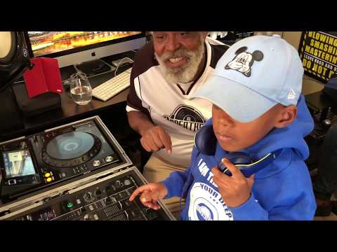DJ Arch Jnr Jamming With The Godfathers Of Deep House Masia (7yrs old)