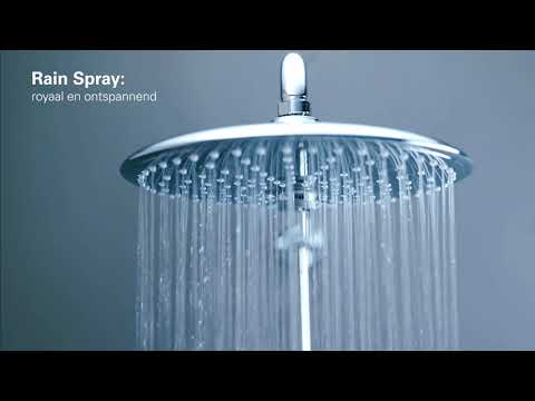 Grohe Vitali Joy Systeem 260 doucheset m/thermostaat en hoofddouche 26cm - Chroom