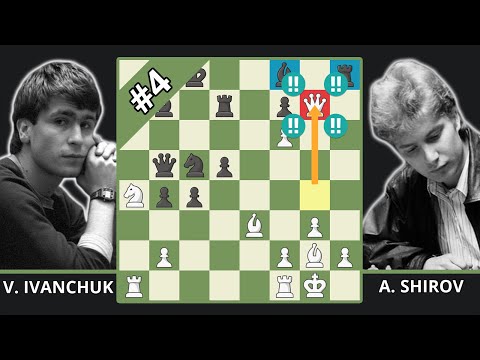 Ivanchuk's Golden Queen Sacrifice - Top 10 Of The 1990s - Ivanchuk vs. Shirov, 1996