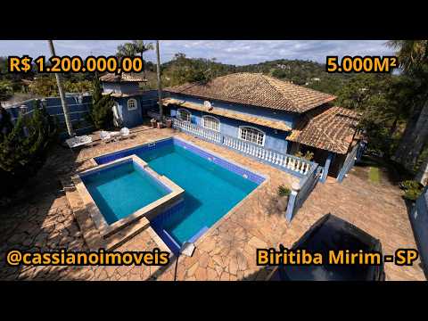PARAÍSO COM VISTA PANORAMICA em Biritiba Mirim! R$ 1.200.000