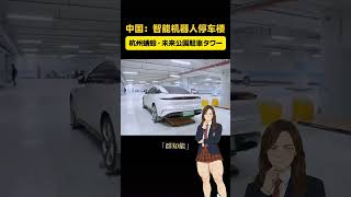 杭州蜻蛉公園未来駐車タワーAGVロボット駐車場