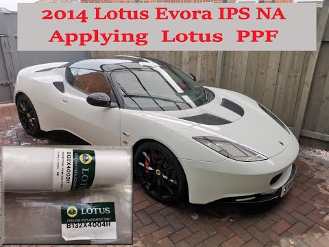 Lotus Evora PPF Application including mixing slip and tack solutions