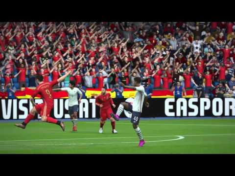 FIFA 16 Spain vs France beautiful last minute goal