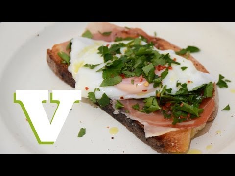 How To Make Poached Egg And Ham On Toast: Rosie's Brixton Kitchen
