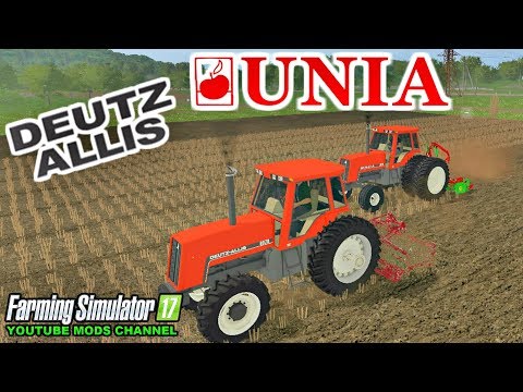 Farming Simulator 2017 Mods OLD IRON TRACTORS + UNIA Culitivators