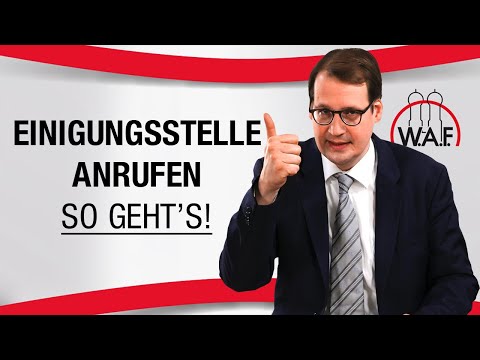 Einigungsstelle anrufen - Wie geht das? | Betriebsrat Video