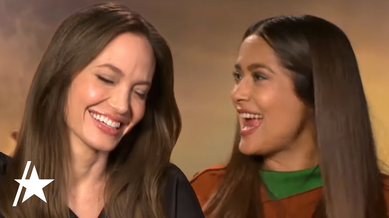 Angelina Jolie & Salma Hayek Gush Over Their 'Real' Friendship