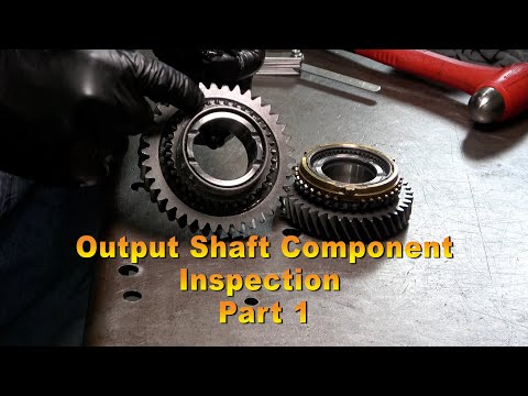 Part of a video titled Toyota Manual Transmission (6.1) Synchronizer Inspection & Repair