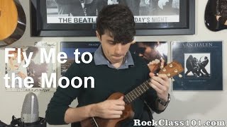 'Fly Me To The Moon' - Frank Sinatra: Ukulele Free Lesson