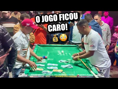 Jogador surge do nada e desafia Baianinho de Mauá,patrões pedem uma vantagem e o jogo pega fogo! 🔥 🎱