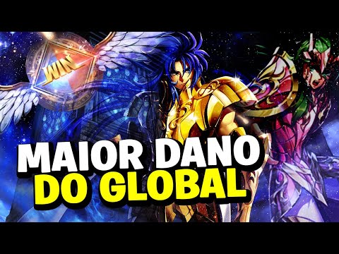 O TIME COM MAIOR DANO DO GLOBAL, APELÃO D+ Saint Seiya : Awakening