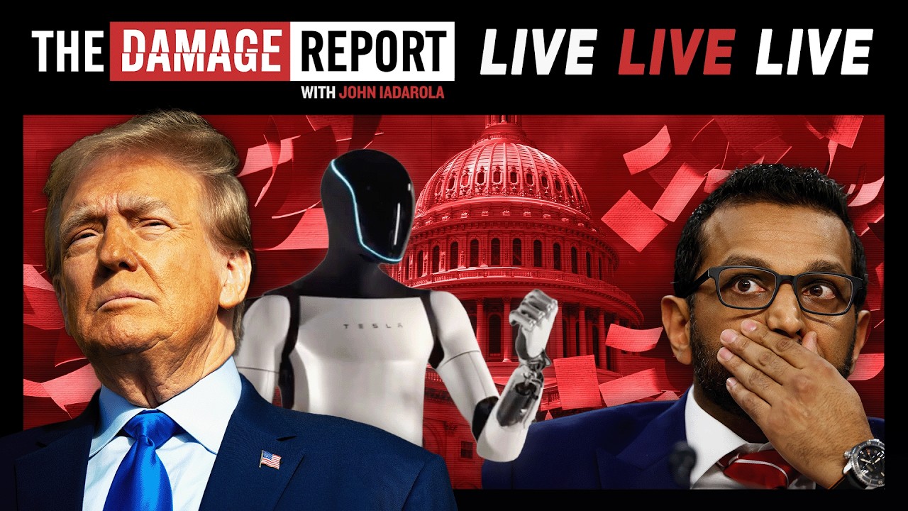 Trump Iran Victory Claim BLOWS Up In His Face | Lush Patel Sues Atlantic - Fired Soon?