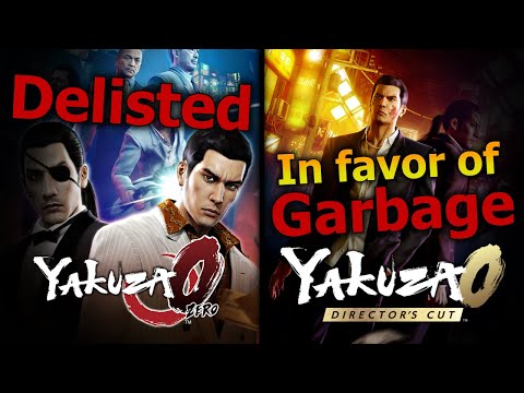 Yakuza 0 Delisted