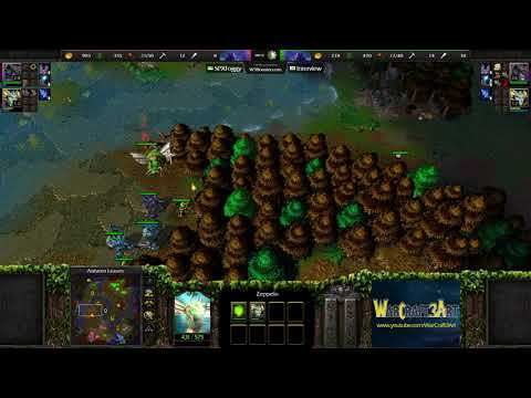 Moon(NE)(Green) vs Foggy(NE)(Pink) - Warcraft 3: Classic - RN5657