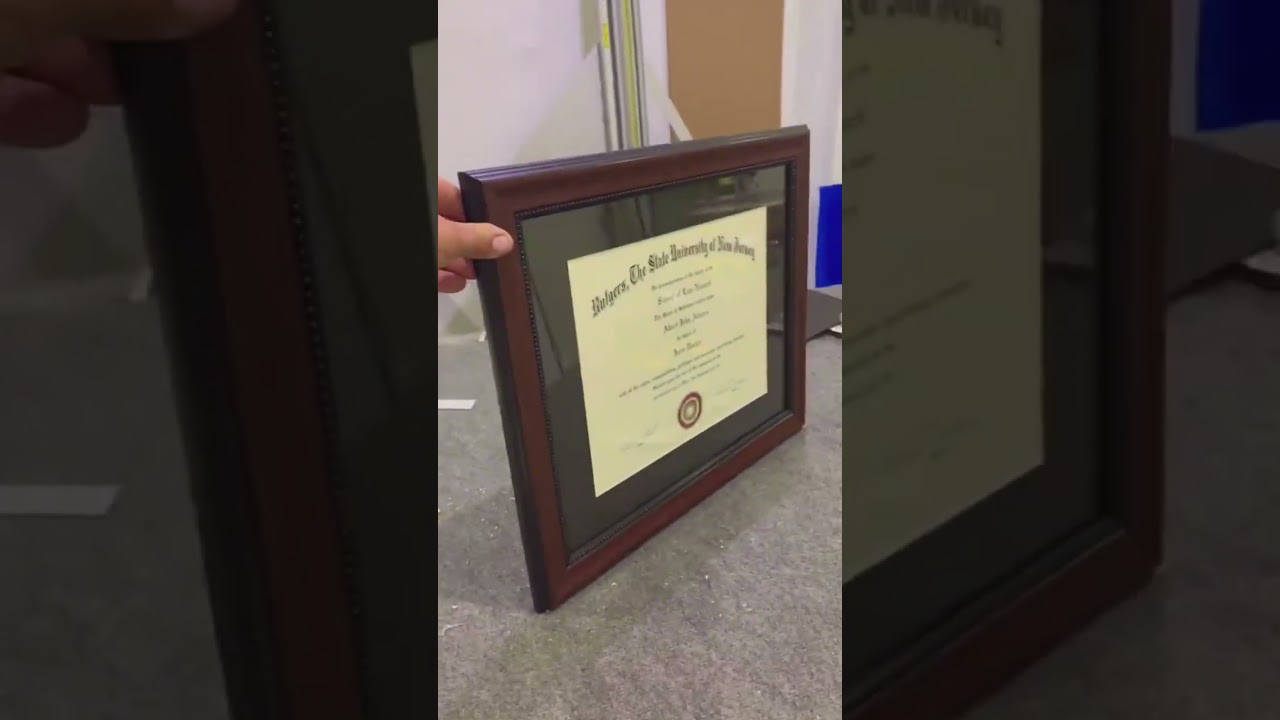 Graduation +diploma ..... now frame it with us