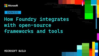 How Foundry integrates with open-source frameworks and tools | DEM333