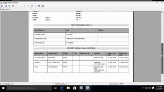 How to view and print Applicant CVs
