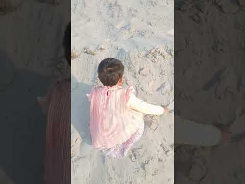 Cute maysha enjoy white sand